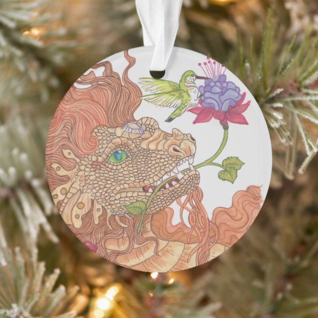 Nature's Treasures Dragon Ornament (Tree)