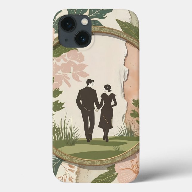 Nature's Vintage Love Case-Mate iPhone Case (Back)