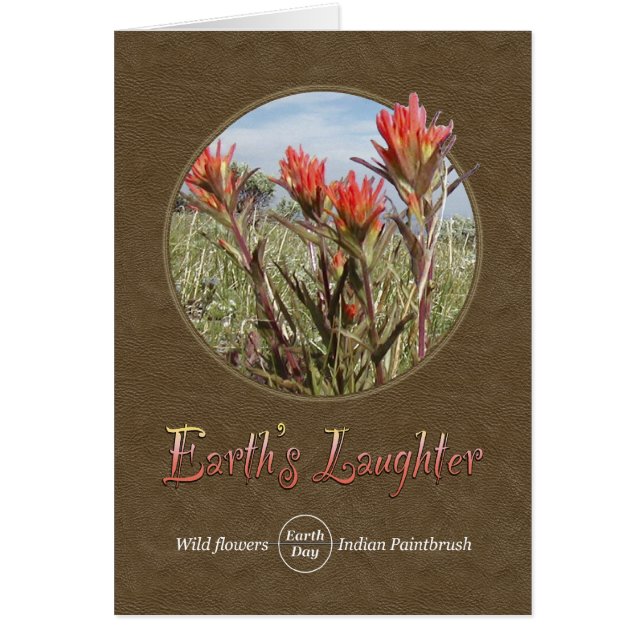 Nature's Wildflower Indian Paintbrush (Front)