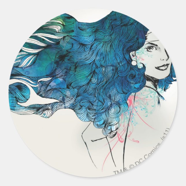 Naturess Design 5 Classic Round Sticker (Front)