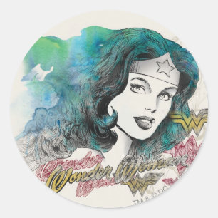 Naturess Design 7 Classic Round Sticker