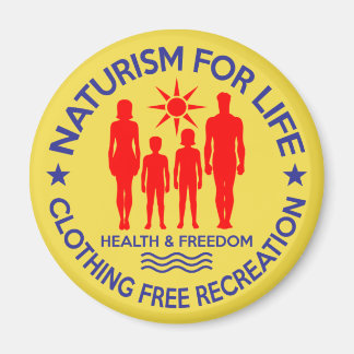Naturist - Naturism For Life Magnet