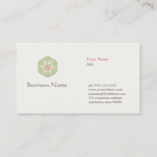 Naturopath Natural Holistic Health Healer Business Card
