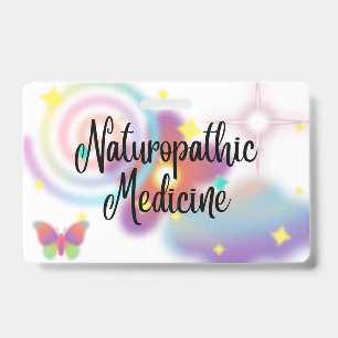 Naturopathic Dr Badge ID Badge