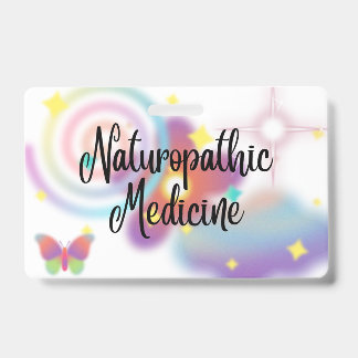 Naturopathic Dr Badge ID Badge