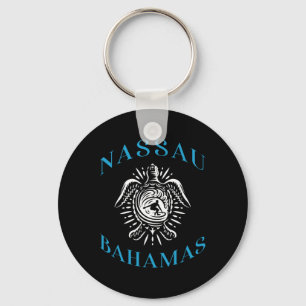 Nau Hamas Sea Turtle Surfing Vacation Souvenir Key Ring