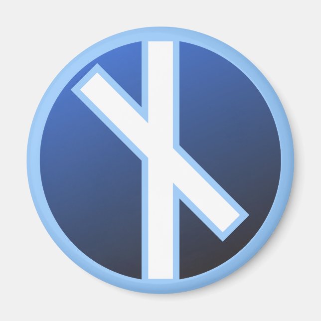 Naudiz Rune Magnet (Front)