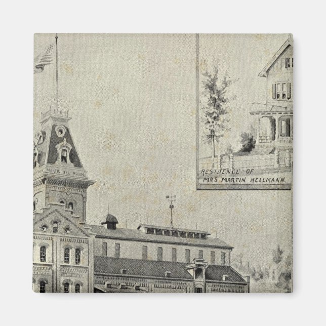 Naugatuck Val Brewery Magnet (Front)