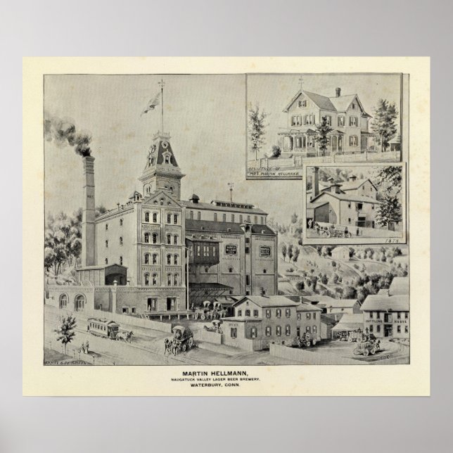 Naugatuck Val Brewery Poster (Front)