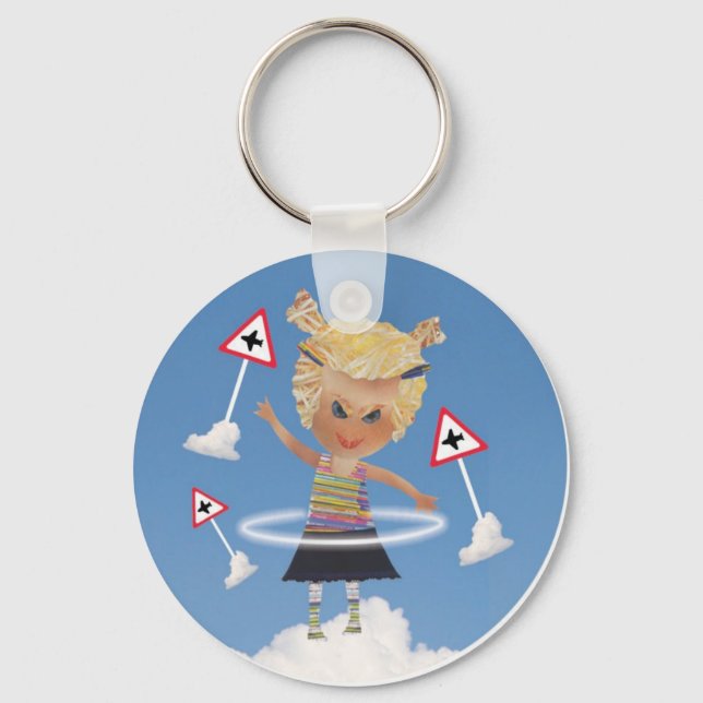 Naught child! key ring (Front)