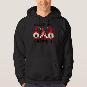 Naughty And I Gnome It Gnome Christmas Hoodie