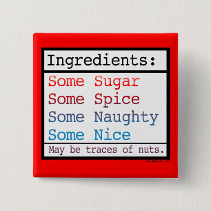 Naughty and Nice Button