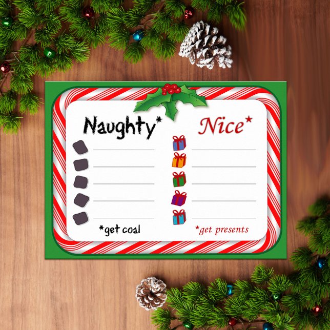 Naughty and Nice Poster (Creator Uploaded)
