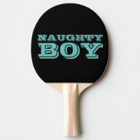 NAUGHTY BOY, Funny Ping pong Paddles