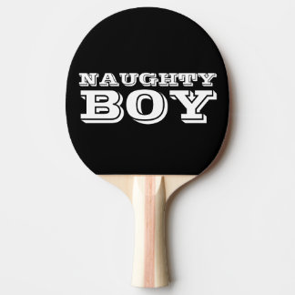 NAUGHTY BOY, Funny Ping pong Paddles