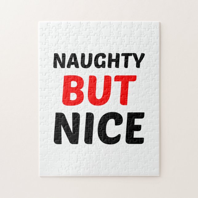 NAUGHTY BUT NICE JIGSAW PUZZLE (Vertical)