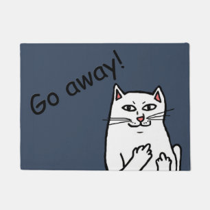 Naughty Cat Doormat