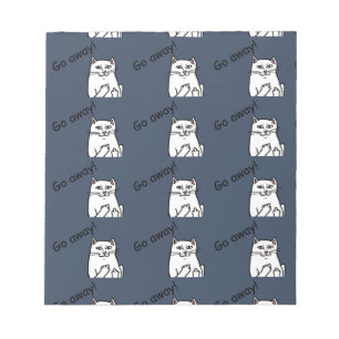 Naughty Cat Notepad