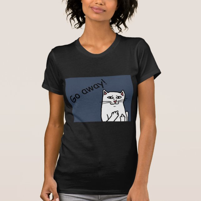 Naughty Cat T-Shirt (Front)