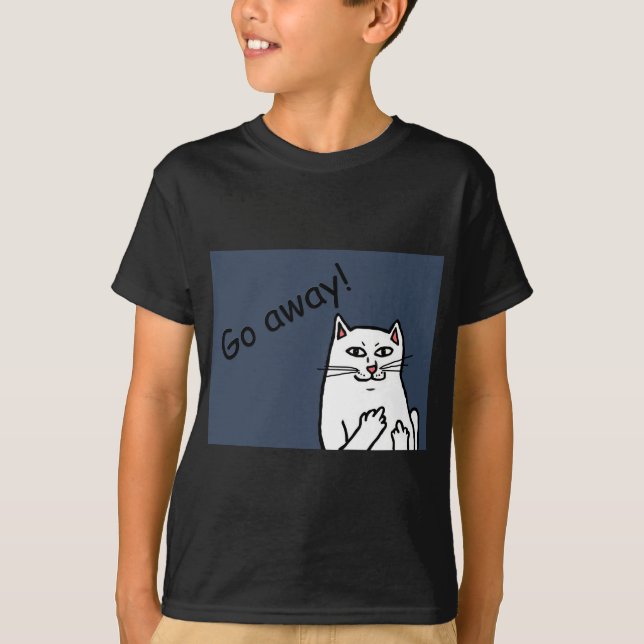 Naughty Cat T-Shirt (Front)