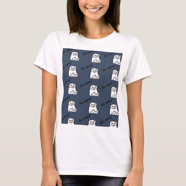 Naughty Cat T-Shirt (Front)