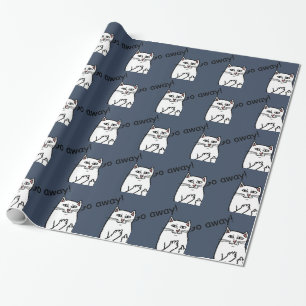 Naughty Cat Wrapping Paper