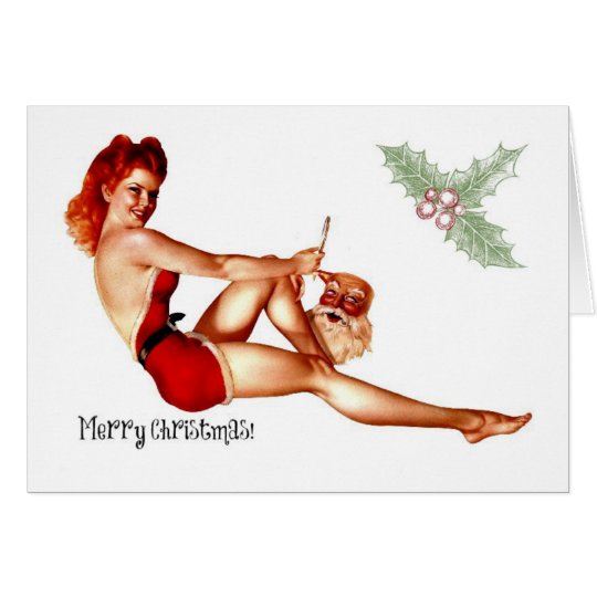 Naughty Christmas Card