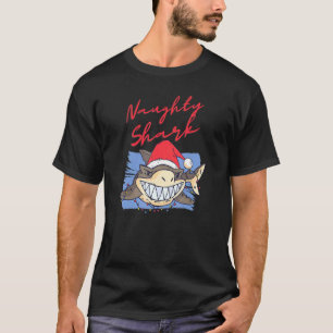 Naughty Christmas Shark Doo Doo T-Shirt