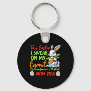 Naughty Declaration Of Love For Easter Key Ring