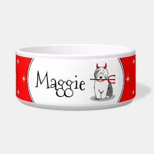 Naughty Devil Old English Sheepdog (Grey 1)