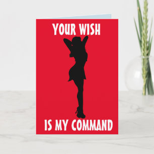 NAUGHTY 'dirty' BIRTHDAY FOR HUSBAND HIM CARDS