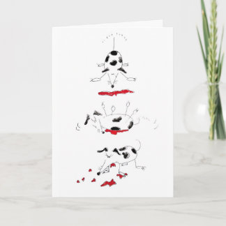 Naughty Dog Birthday Card