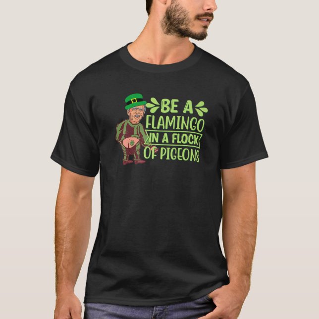 Naughty Dr Fauci Leprechaun St. Patrick's Day Sham T-Shirt (Front)