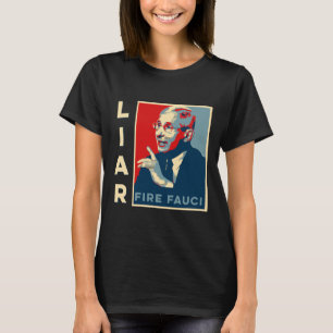 Naughty Evil Liar Fauci Lied Christmas Essential T-Shirt