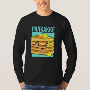 Naughty Foodie Pun Pankakke Sarcastic T-Shirt