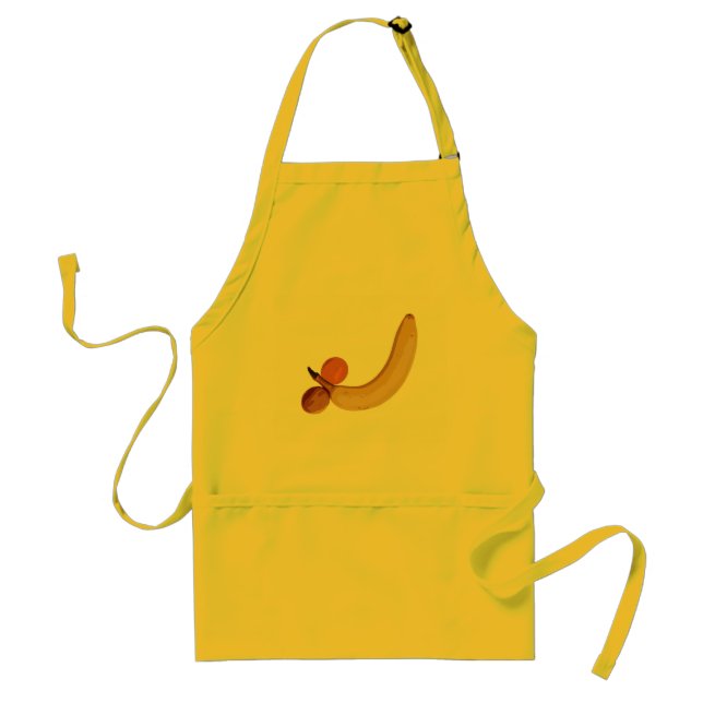 Naughty Fruity Banana Standard Apron (Front)