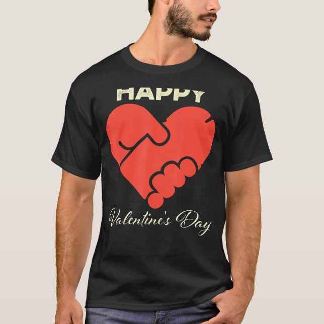 Naughty Happy Valentine S Day For Single Mens T-Shirt (Front)