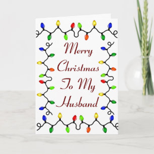 **NAUGHTY HUSBAND** LOVE AT CHRISTMAS HOLIDAY CARD