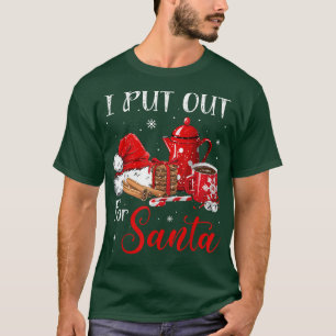 Naughty I Always Put Out for Santa Christmas Tee X
