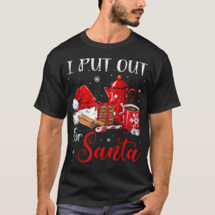 Naughty I Always Put Out for Santa Christmas Tee X