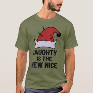 Naughty Is The New Nice, Christmas Rebel Elf T-Shirt