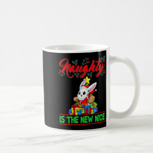 Naughty Is The New Nice Christmas Santa Xmas Premi Coffee Mug