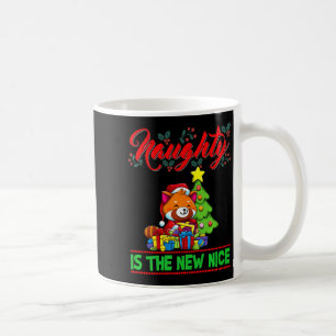 Naughty Is The New Nice Christmas Santa Xmas Premi Coffee Mug