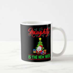 Naughty Is The New Nice Christmas Santa Xmas Premi Coffee Mug