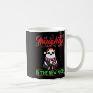 Naughty Is The New Nice Christmas Santa Xmas Premi Coffee Mug