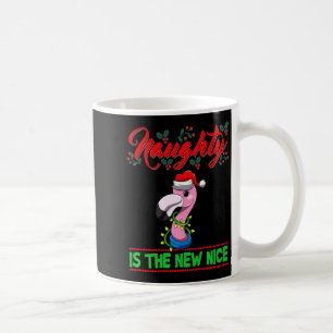 Naughty Is The New Nice Christmas Santa Xmas Premi Coffee Mug