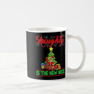 Naughty Is The New Nice Christmas Santa Xmas Premi Coffee Mug