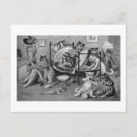 Naughty Kittens, Louis Wain