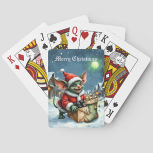 Naughty List Delivery: The Goblin Clause Chronicle Playing Cards