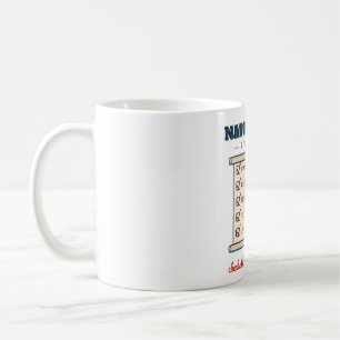 Naughty List Gym Edition Funny Mug